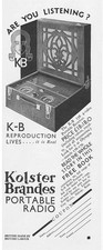 Kolster brandes portable for sale  GLASGOW