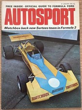 Autosport magazine jan for sale  LEICESTER
