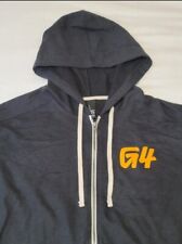 Jaqueta moletom com capuz G4 TV promocional zíper completo G4TV Gaming masculina 3XL com capuz 🇺🇸, usado comprar usado  Enviando para Brazil