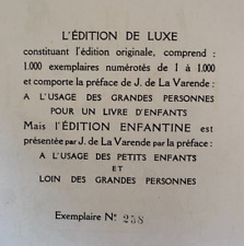 Felix lorioux varende d'occasion  Nice-