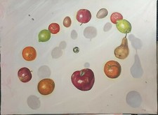 BISSANTI CARLO  Quadro Acrilico e Olio Natura morta planetaria . comprar usado  Enviando para Brazil