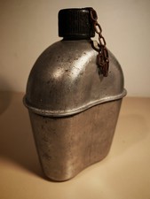 Ancienne gourde aluminium d'occasion Ancienne gourde aluminium d'occasion  Évreux
