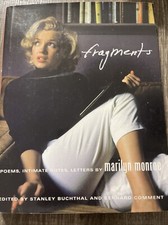 FRAGMENTS: POEMS, INTIMATE NOTES, LETTERS By Marilyn Monroe - Hardcover, usado comprar usado  Enviando para Brazil
