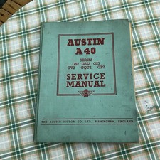Austin a40 workshop for sale  ILMINSTER