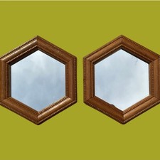 Pair hexagon wood for sale  Belleville