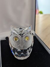 Swarovski crystal owl for sale  LONDON