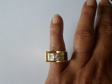 Bague plaqué tank d'occasion  Rioz