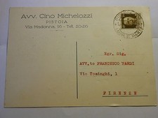 Cartolina commerciale avv. usato  Bologna