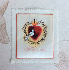 Scapular sacred heart d'occasion  Expédié en Belgium