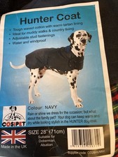 Hunter dog coat for sale  COVENTRY
