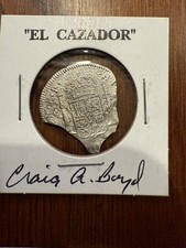 Moeda de naufrágio 1772-83 El Cazador prata espanhola 2 reais — fragmento comprar usado  Enviando para Brazil