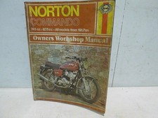 Norton commando haynes for sale  SOUTHAMPTON