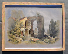 Tableau aquarelle papier d'occasion  Barbentane