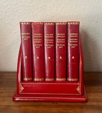 Vintage COLLINS GEM Pocket English Spanish Italian French German Dictionary Set segunda mano  Embacar hacia Argentina