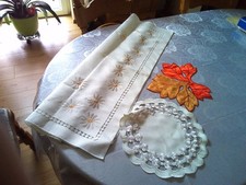 Konvolut tischdecken gebraucht kaufen  Würselen