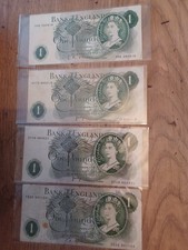 One pound notes for sale  GREAT YARMOUTH
