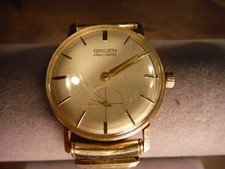 Vintage gruen watch for sale  Holyoke