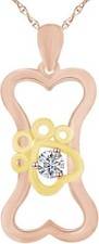 Dog bone heart for sale  Houston