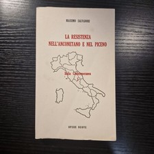 Massimo salvadori resistenza usato  Macerata