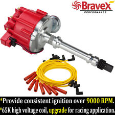 Novo Chevy SBC 350 BBC 454 HEI Distribuidor com Fios de Vela de Ignição GM08, usado comprar usado  Enviando para Brazil