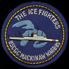 Patch USCG Coast Guard Mackinaw WAGB-83 "The Ice Fighters" NP-1 comprar usado  Enviando para Brazil