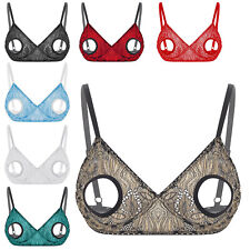 Sutiã feminino mamilos 3/4 xícaras fantasia vestido lingerie babydoll sem forro sexy sem cupless comprar usado  Enviando para Brazil