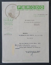 Invoice 1938 paris d'occasion  Expédié en Belgium