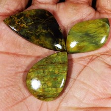 90.60 CT 100% Naturel Neolite Pietersite Cabochon ~ 3 Pièces Lot ~ Gemme LM-409 comprar usado  Enviando para Brazil