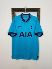 Usado, Camiseta masculina azul futebol Nike Tottenham Hotspur Third 2019 tamanho XL comprar usado  Enviando para Brazil