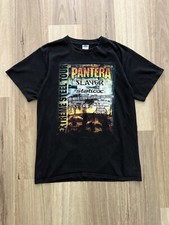 Camiseta Vintage 2001 Pantera Static X Slayer Extreme Steel Tour Band Tamanho Grande comprar usado  Enviando para Brazil