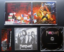 Usado, CD Manowar Warriors Of The World +1 2002 JAPÃO 1ª Pressão com OBI ZACB-1058 OOP comprar usado  Enviando para Brazil
