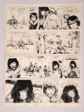 William vance planche d'occasion  Combs-la-Ville