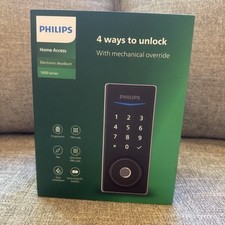 Philips Home Access 1000 Series trava eletrônica - impressão digital/código PIN/chave, usado comprar usado  Enviando para Brazil