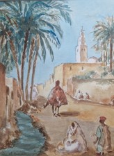 Tableau peinture orientaliste d'occasion  Toulouse-
