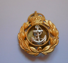 Distintivo boné oficiais da Marinha Real economia de guerra bronze segunda guerra era comprar usado Distintivo boné oficiais da Marinha Real economia de guerra bronze segunda guerra era comprar usado  Enviando para Brazil