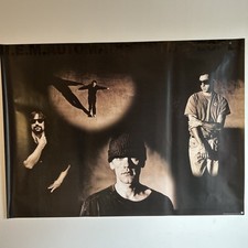 R.E.M. Pôster promocional original automático For The People REM, usado comprar usado  Enviando para Brazil