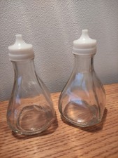 Glass vinegar bottles for sale  ASKAM-IN-FURNESS
