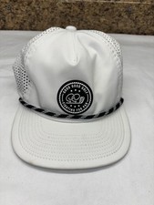 Chapéu de golfe Good Good corda Snapback chapéu borracha branca logotipo luta pelo par comprar usado  Enviando para Brazil