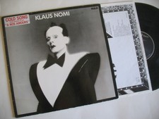 Klaus nomi cold d'occasion  Meyrargues