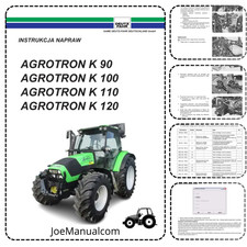 DEUTZ AGROTRON K 90 100 110 120 Ciągniki Instrukcja serwisowa PDF na sprzedaż DEUTZ AGROTRON K 90 100 110 120 Ciągniki Instrukcja serwisowa PDF na sprzedaż  PL