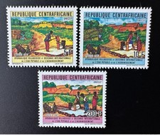 Centrafricaine 1987 mi. d'occasion  France