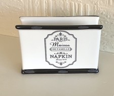 Ceramic napkin holder for sale  MORECAMBE