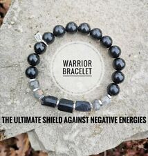 Pulseira Artesanal O Guerreiro Pulseira repelir energias negativas com shungite comprar usado  Enviando para Brazil