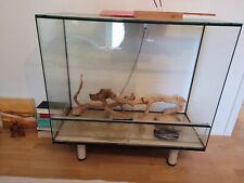 Terrarium 105x45x80cm zubehör gebraucht kaufen  Deutschland