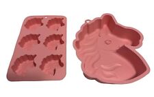 Unicorn silicone cake for sale  South Roxana