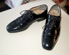 Mens black patent for sale  BRISTOL