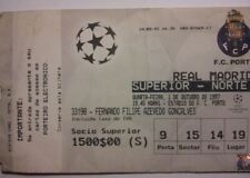 used ticket FC PORTO - REAL Madrid 01.10.1997 Ch.League comprar usado  Enviando para Brazil