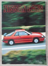 Nissan range brochure for sale  BOURNE