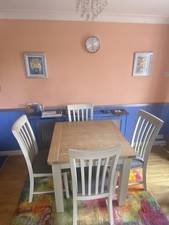 Lime oak dinner for sale  UXBRIDGE