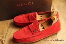 Gucci red suede for sale  SUTTON COLDFIELD